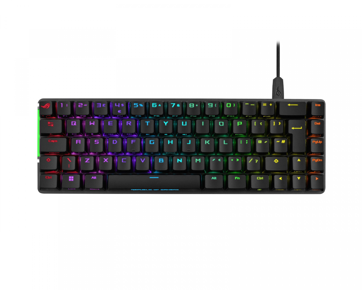 Asus ROG Falchion Ace Mekanisk Tastatur RGB [NX Red] - Svart - MaxGaming.no