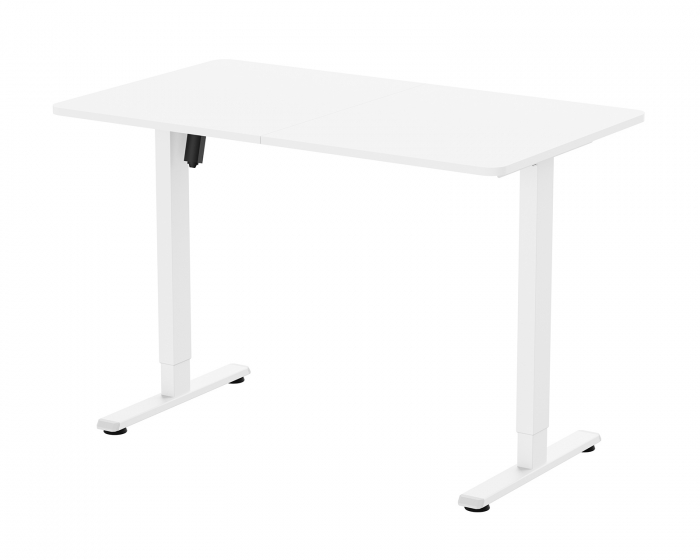 MaxMount Hev- og senkbare Skrivebord (1200X700) - Hvit