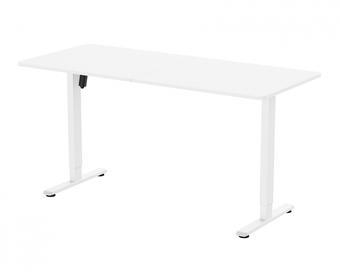 MaxMount Hev- og senkbare Skrivebord (1600X700) - Hvit
