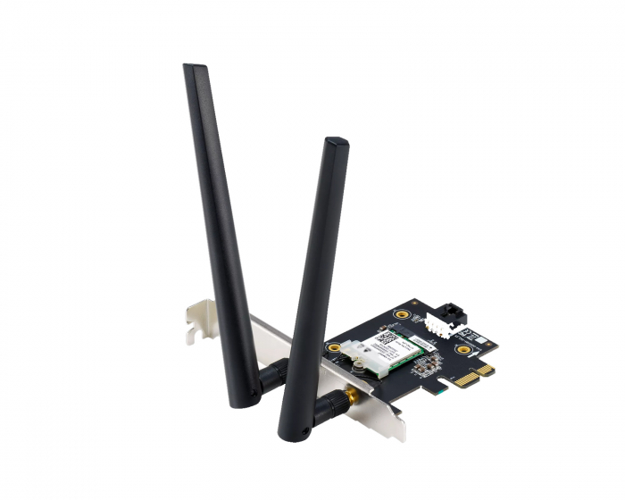 Asus PCE-AX1800 PCIe Network Adapter, BT 5.2, WiFi 6, 1800Mbps - Nettverkskort