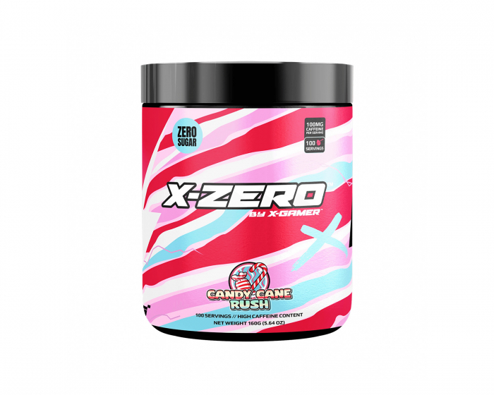 X-Gamer X-Zero Candy Cane Rush - 100 Porsjoner