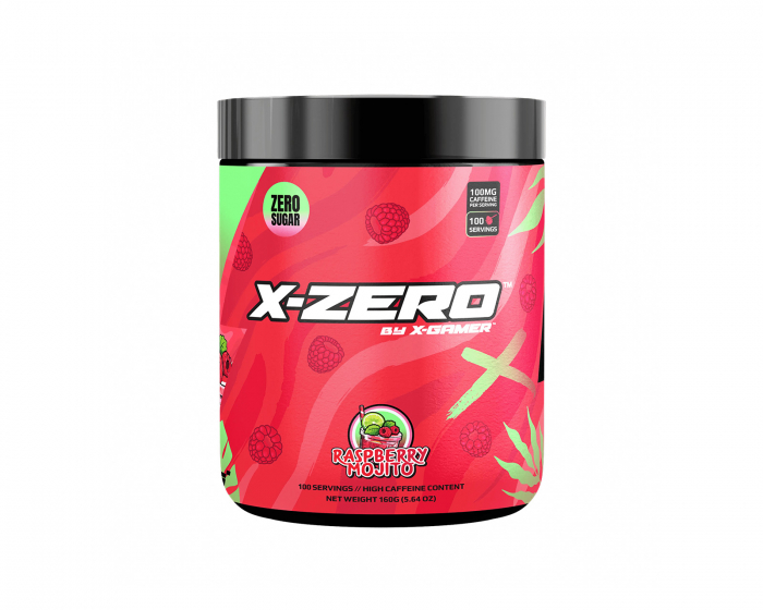 X-Gamer X-Zero Raspberry Mojito - 100 Porsjoner