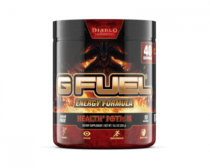 G FUEL Diablo Health Potion - 40 Porsjoner