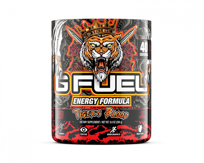 G FUEL Tigers Blood - 40 Porsjoner