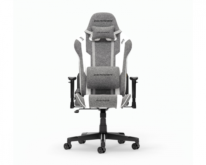 DXRacer PRINCE L Grå & Hvit Stoff