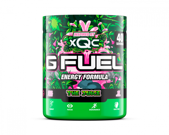 G FUEL The Juice XQC - 40 Porsjoner