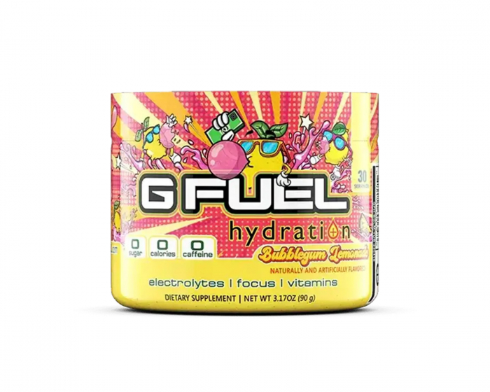 G FUEL Bubble Gum Lemonade Hydration - 30 Porsjoner