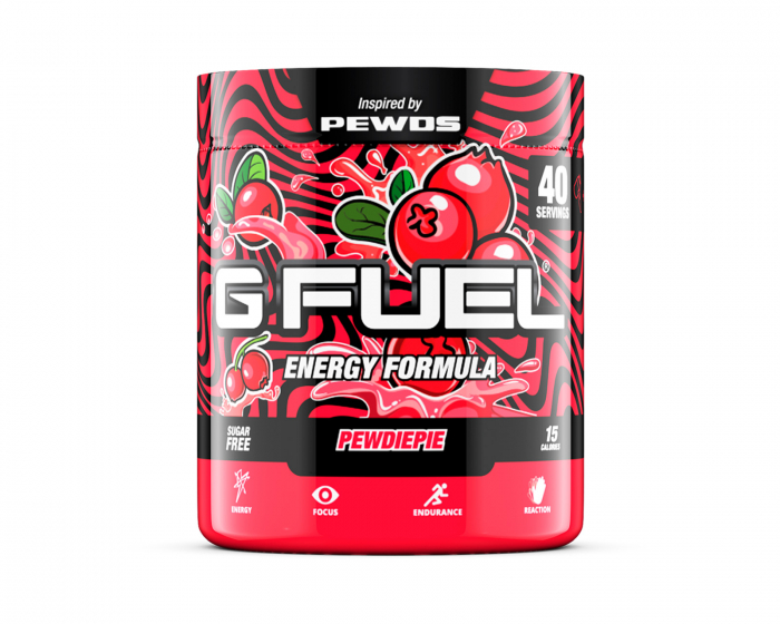 G FUEL Pewdiepie Lingonberry - 40 Porsjoner