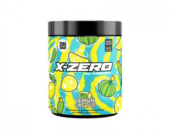 X-Gamer X-Zero Lemon Cactus - 100 Porsjoner