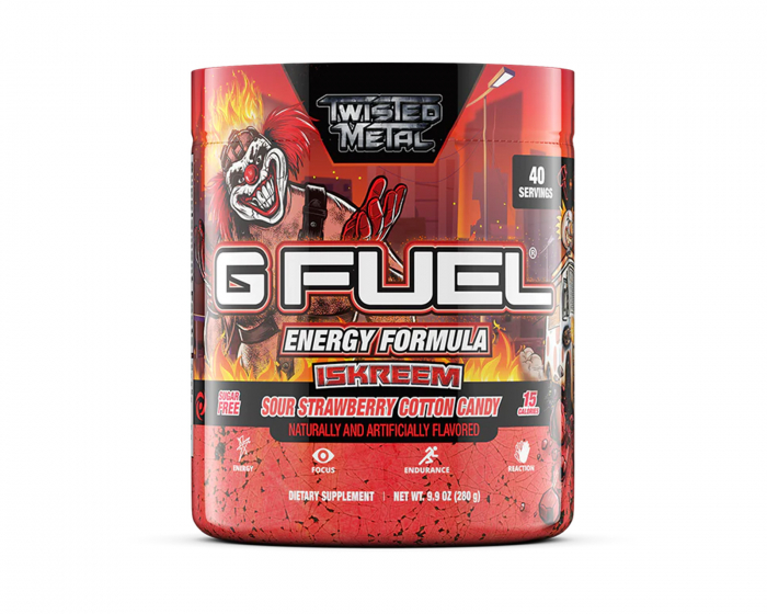 G FUEL Twisted Metal Iskreem - 40 Porsjoner