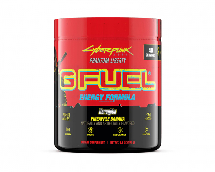 G FUEL Naranjita Cyberpunk 2077 - 40 Porsjoner