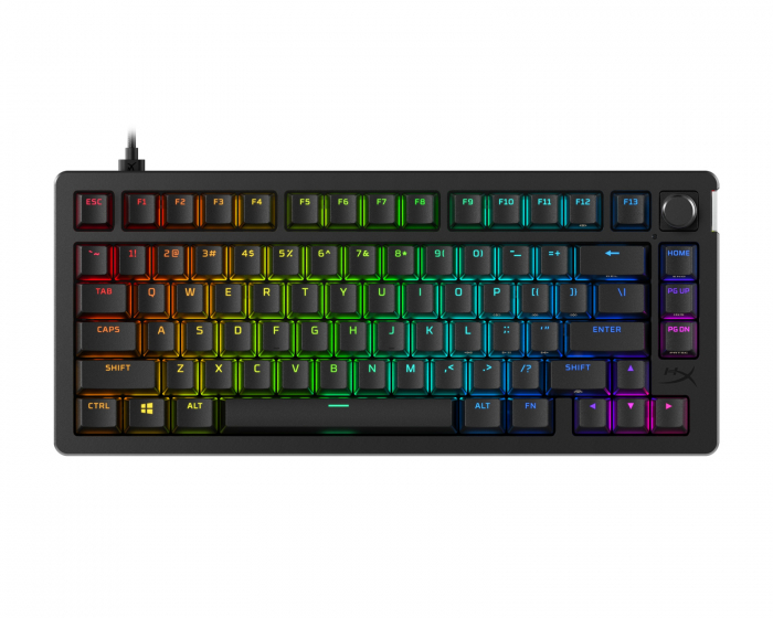HyperX Alloy Rise Gaming Tastatur 75% (Linear) - Svart