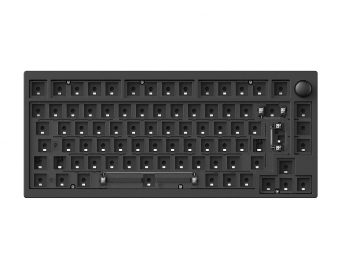 Lemokey P1 Pro QMK 75% RGB ISO Trådløs Barebone - Carbon Black