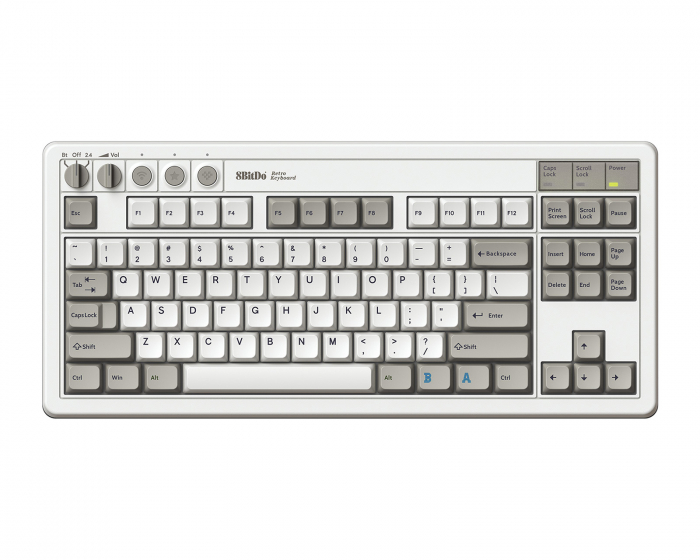 8Bitdo Retro Mechanical Keyboard - Trådlöst Tastatur ANSI - M Edition