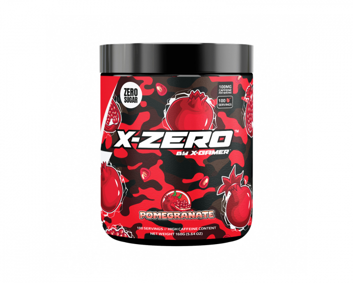 X-Gamer X-Zero Pomegranate - 100 Porsjoner