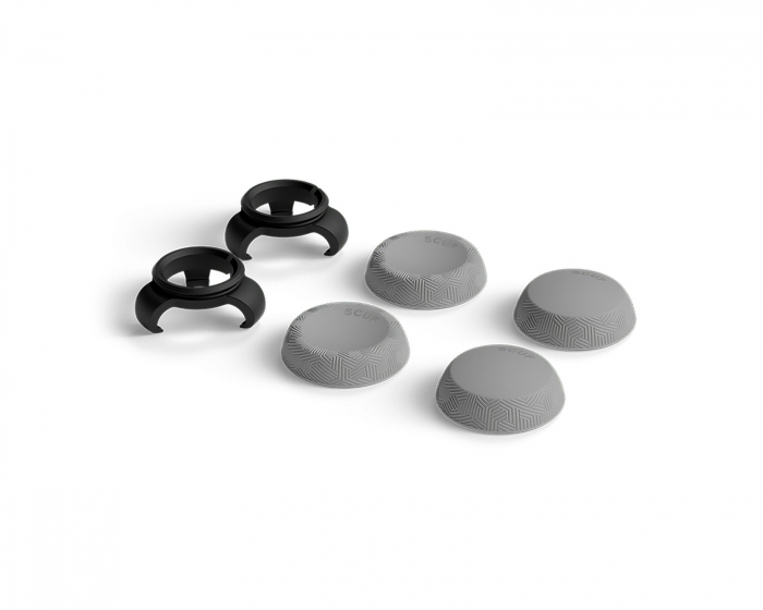 Scuf Universal Thumbstick Grip (TACTIC) 6-pack - Lysegrå