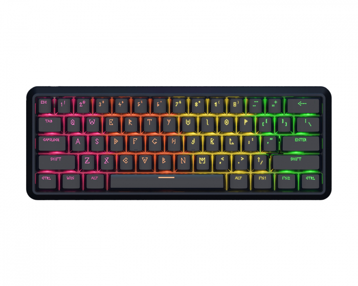 Waizowl Lightning 60 Magnetisk Gaming Tastatur - Svart