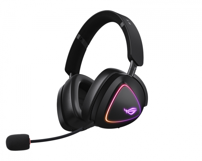 Asus ROG Delta II Trådløst Gaming Headset (PC/PS5) - Svart