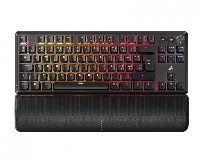 Corsair K70 Core TKL Trådløs RGB Mekanisk Gaming Tastatur [MLX Red v2]