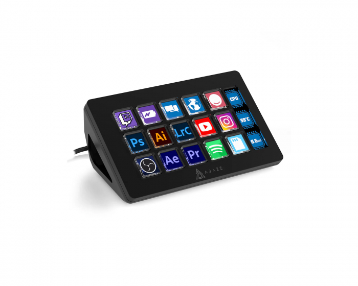 Ajazz AKP153 Stream Deck - Svart