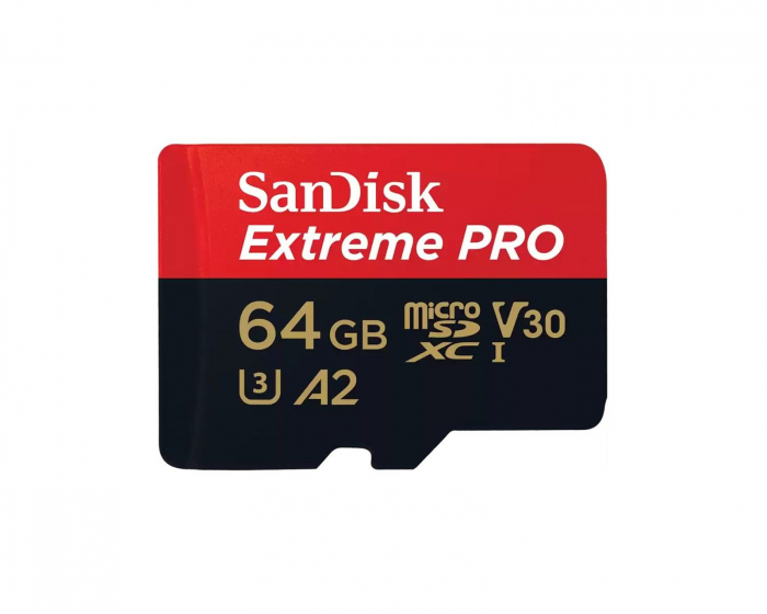 SanDisk Extreme PRO microSDXC Minnekort - 64GB