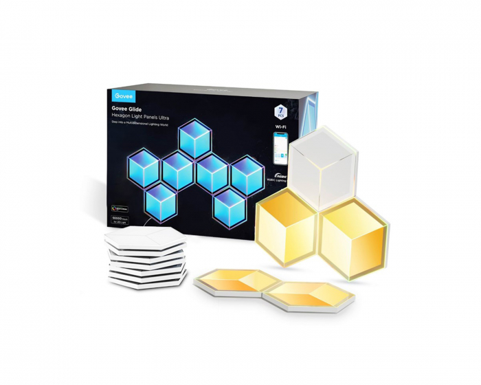 Govee Glide Hexagon Ultra Lyspaneler 7-pack