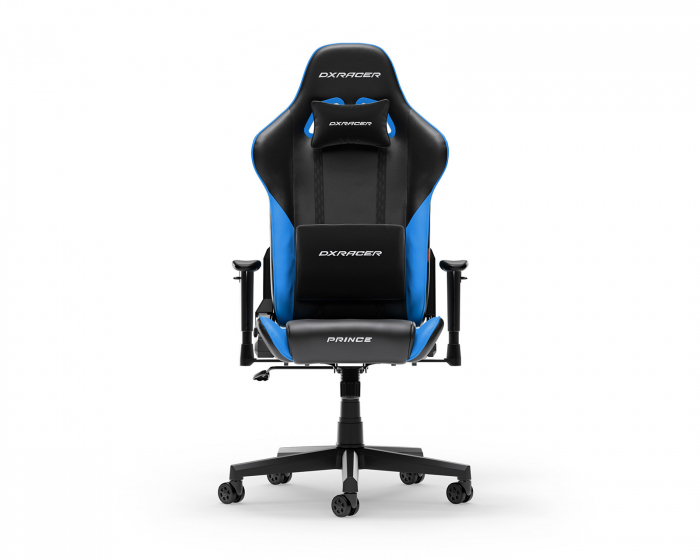 DXRacer PRINCE L Svart & Blå PVC Lær