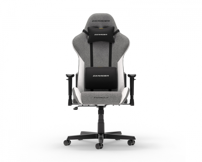 DXRacer FORMULA L Grå & Hvit Stoff