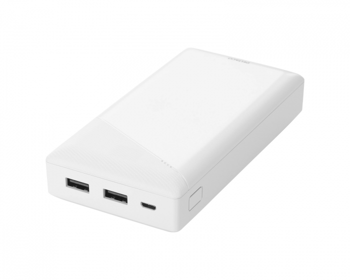 Deltaco 20.000 mAh Powerbank - 12h - Hvit