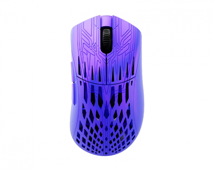 Pwnage StormBreaker Max CF 8K Trådløs Gamingmus - Nacho Purple