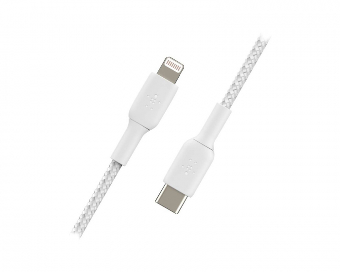 Belkin USB-C til Lightning Kabel - 2m - Hvit