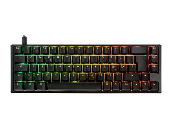 Ducky ONE 3 SF Classic RGB Tastatur [Baby Kangaroo] - Svart/Hvit