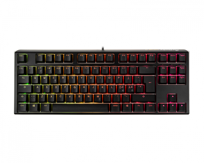 Ducky ONE 3 TKL Classic RGB Tastatur [Baby Kangaroo] - Svart/Hvit