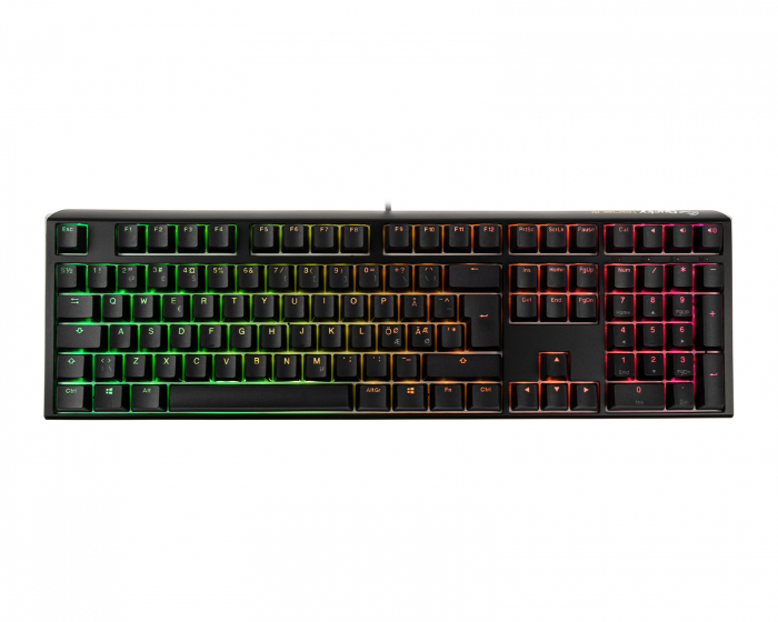 Ducky ONE 3 Classic RGB Tastatur [Baby Kangaroo] - Svart/Hvit