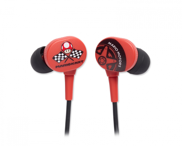 PowerA In-Ear Hodetelefoner til Nintendo Switch - Mario Kart Motors