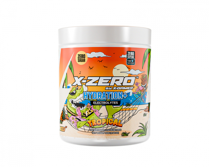 X-Gamer X-Zero Hydration+ Tropical - 100 Porsjoner