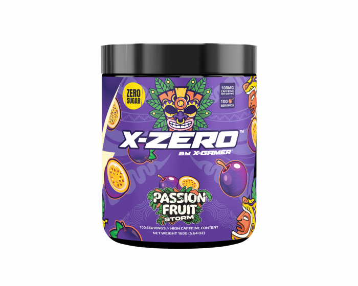 X-Gamer X-Zero Passion Fruit Storm - 100 Porsjoner