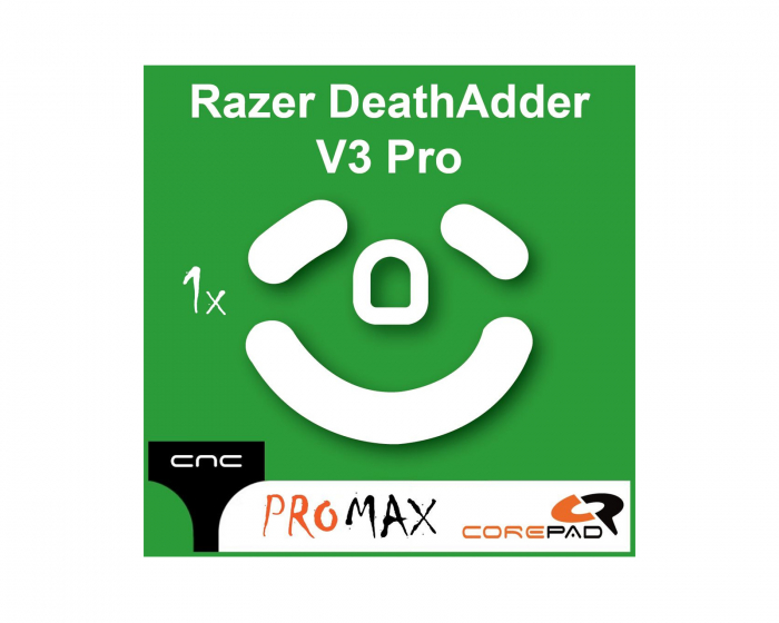 Corepad Skatez PRO MAX til Razer DeathAdder V3 Pro/DeatherAdder V3