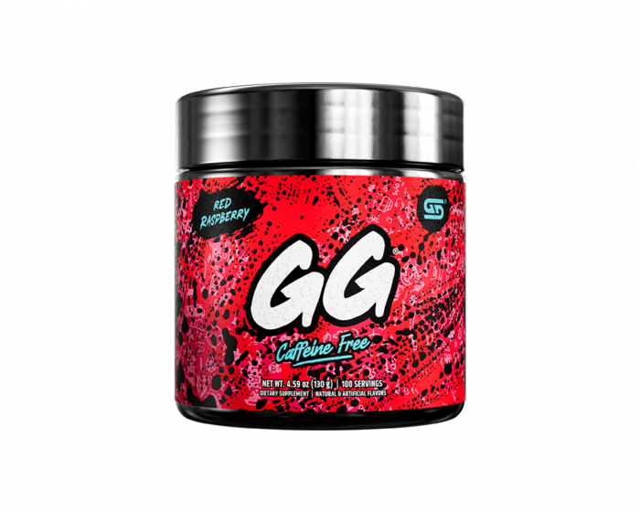 Gamer Supps Red Raspberry Caffeine Free - 100 Porsjoner