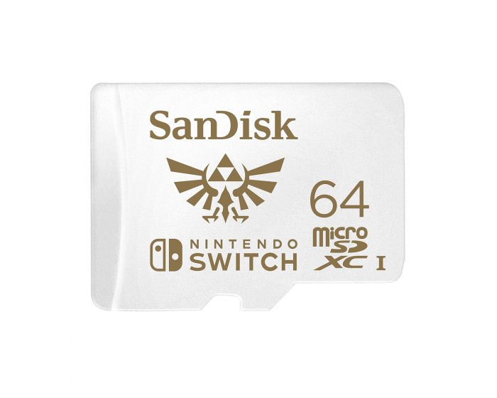 SanDisk microSDXC Minnekort til Nintendo Switch - 64GB