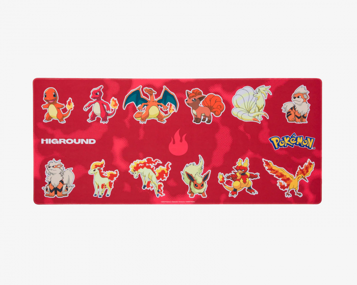 Higround Pokémon Gaming Musematte - Fire Type - XL