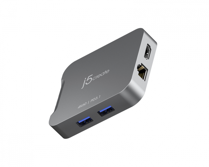 j5create 4K60 Elite USB-C Travel Adapter - Reiseadapter