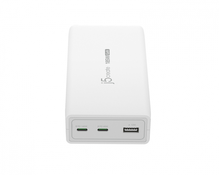 j5create GaN PD USB-C-lader - 3-port - 185W