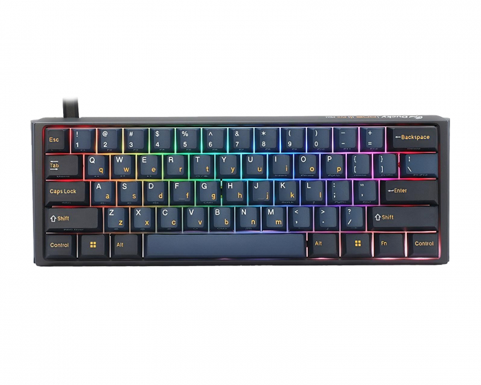 Ducky One 3 Pro Mini Nazca Line RGB Tastatur [MX2A Brown] - Svart