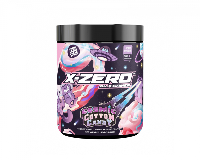 X-Gamer X-Zero Cosmic Cotton Candy - 100 Porsjoner