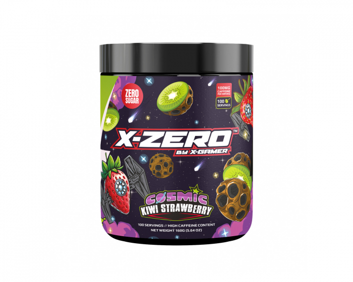 X-Gamer X-Zero Cosmic Kiwi Strawberry - 100 Porsjoner