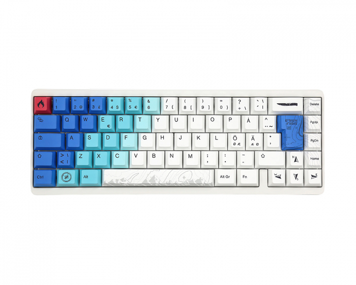 Varmilo Muse65 HE Tastatur [Gateron Magnetic White] - Summit