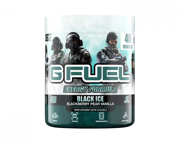 G FUEL Black Ice - 40 Porsjoner