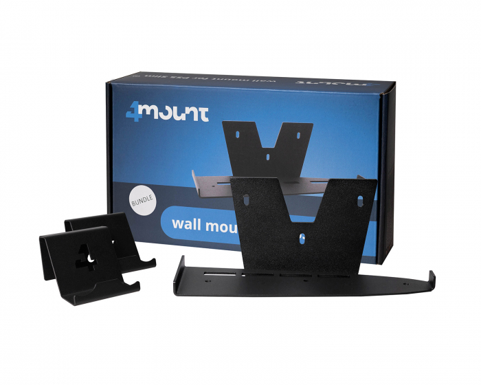 4mount Veggfeste Bundle til PS5 Slim - Svart