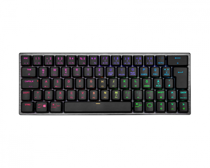 Cooler Master SK622 Low Profile RGB Tangentbord [TTC Blue] - Svart